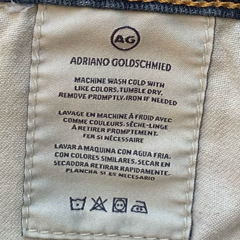 AG Jeans Adriano Goldschmied Men 32 x 32 The Everret Slim Straight Denim - Picture 11 of 14